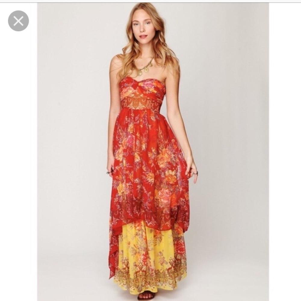 *RARE* Free People Indian Enchantment Dress Small